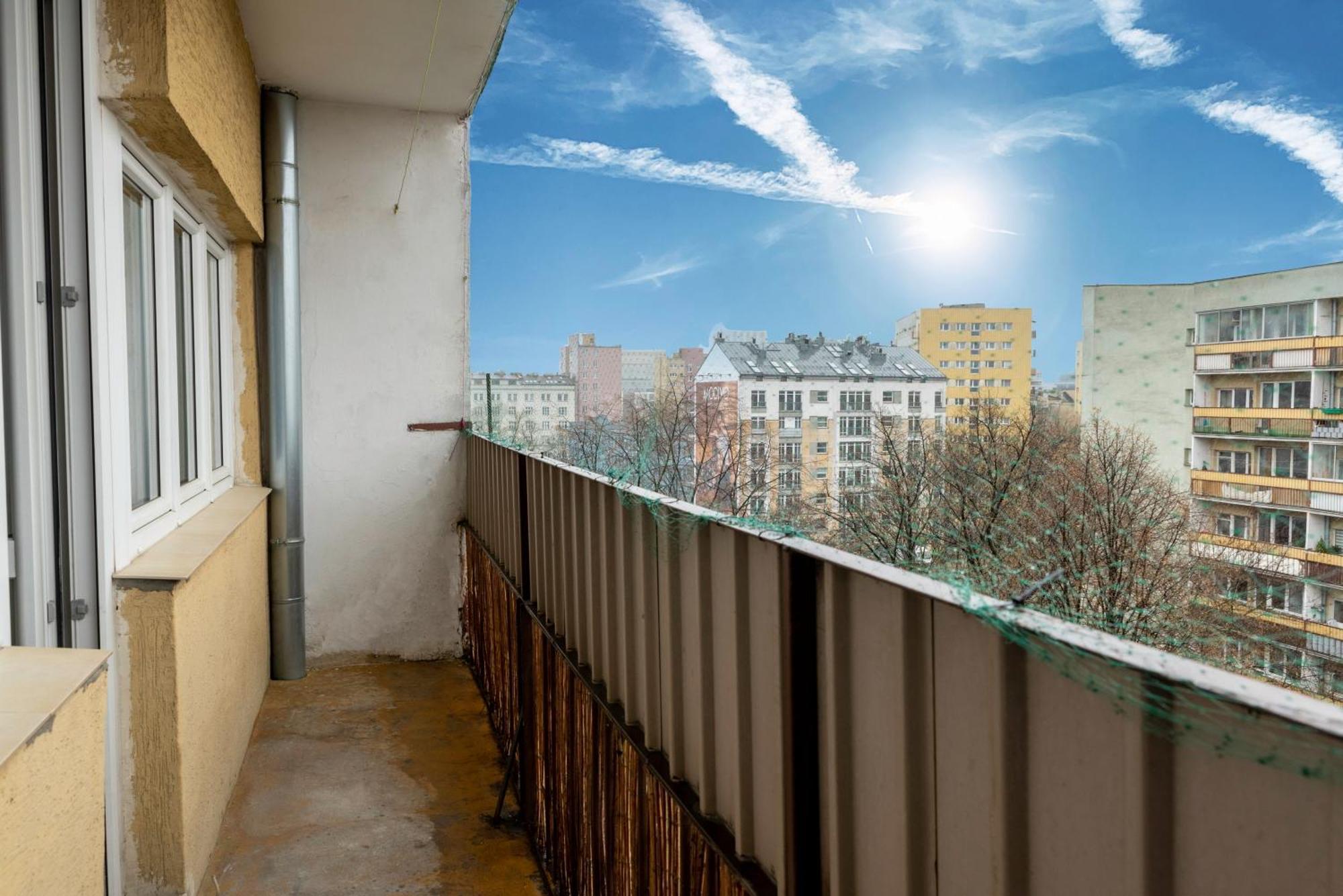 Comfy Flat In The City Center. Great View. Varsovia Exterior foto