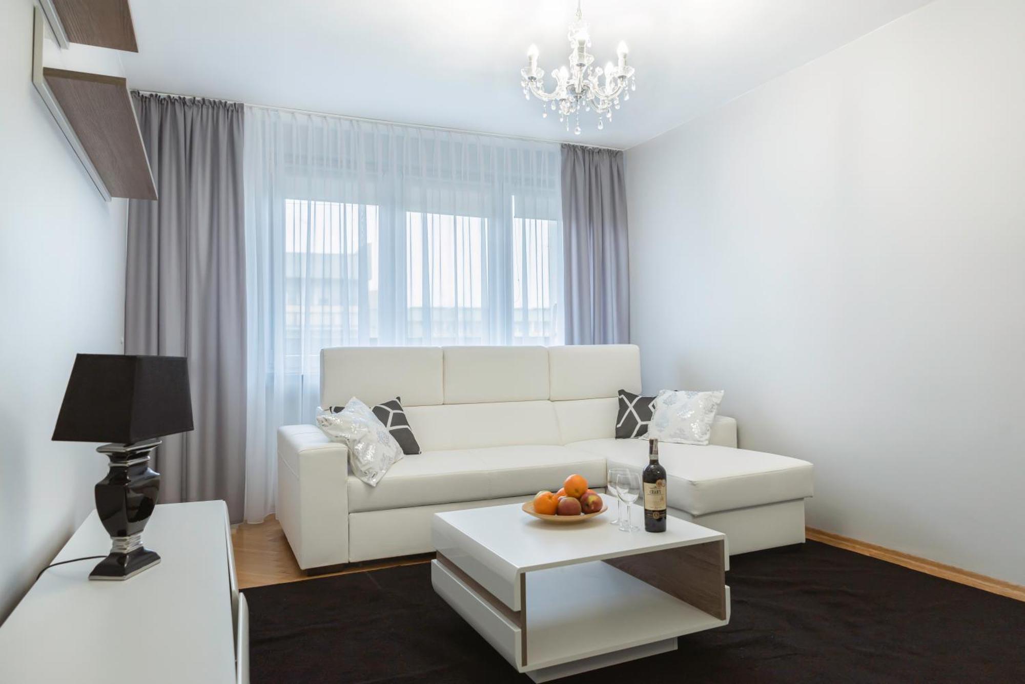 Comfy Flat In The City Center. Great View. Varsovia Exterior foto